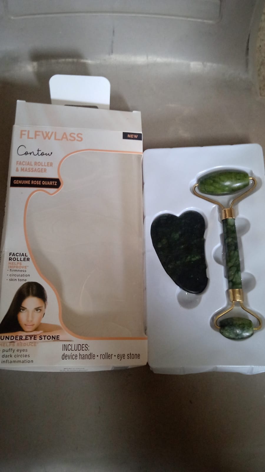 0318 Gua Sha Stone and Anti Aging Jade Roller Massager for Face Massage Natural Face Skincare Massager & Face Roller Massager for Women | Face Shaper Jade Roller and Gua Sha Set for Glowing Skin 0318 Gua Sha Stone and Anti Aging Jade Roller Massager for Face Massage Natural Face Skincare Massager & Face Roller Massager for Women | Face Shaper Jade Roller and Gua Sha Set for Glowing Skin